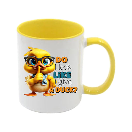 Mug - 11oz - Do I look like I give a duck 1