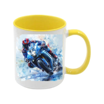 Mug - 11oz - Super bike - blue 1