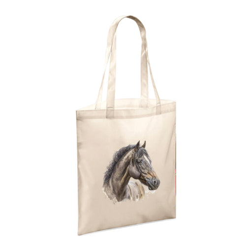 Polyester Tote Bags 10ltr with Watercolour Horses