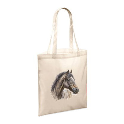 Polyester Tote Bags 10ltr with Watercolour Horses