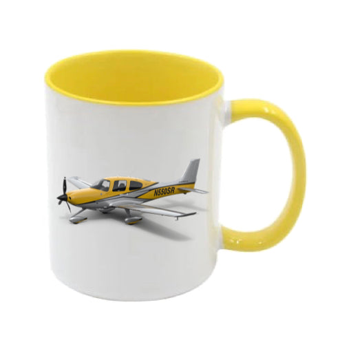 Mug - 11oz - Yellow Plane