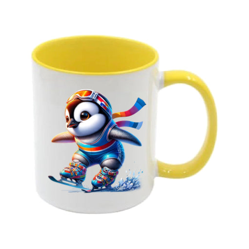 Mug - 11oz - Skating Penguin