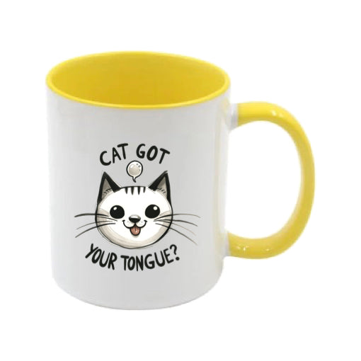 Mug - 11oz - Cat got your tongue