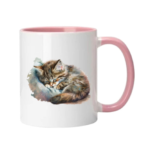 Mug - 11oz - Kitten asleep