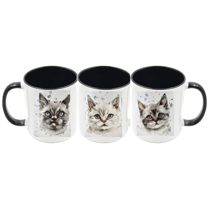 Mug - 11oz - Cat Portrait 236