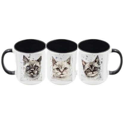 Mug - 11oz - Cat Portrait 236