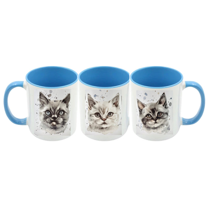 Mug - 11oz - Cat Portrait 236