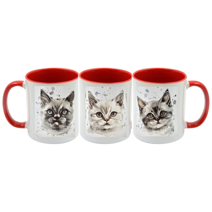 Mug - 11oz - Cat Portrait 236