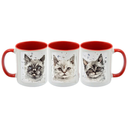 Mug - 11oz - Cat Portrait 236