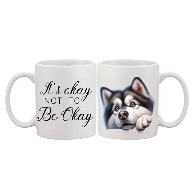 Mug - 11oz - Mental Health 14 & Peaking Malamute 3