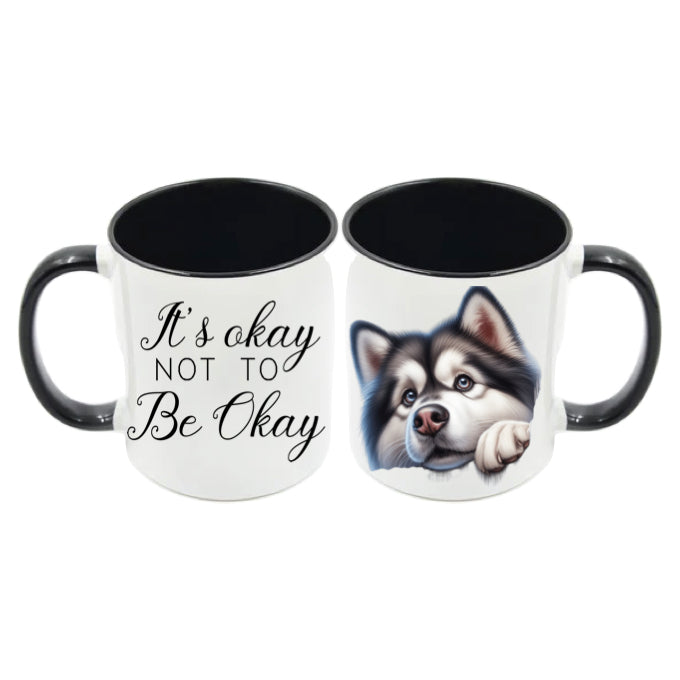 Mug - 11oz - Mental Health 14 & Peaking Malamute 3