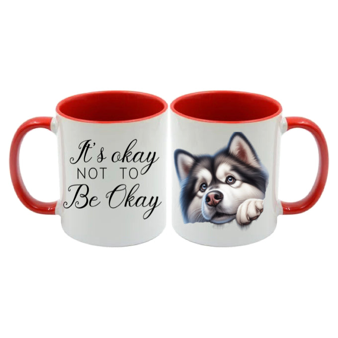 Mug - 11oz - Mental Health 14 & Peaking Malamute 3