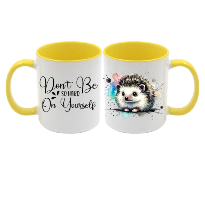 Mug - 11oz - Mental Health 01 & Hedgehog 4
