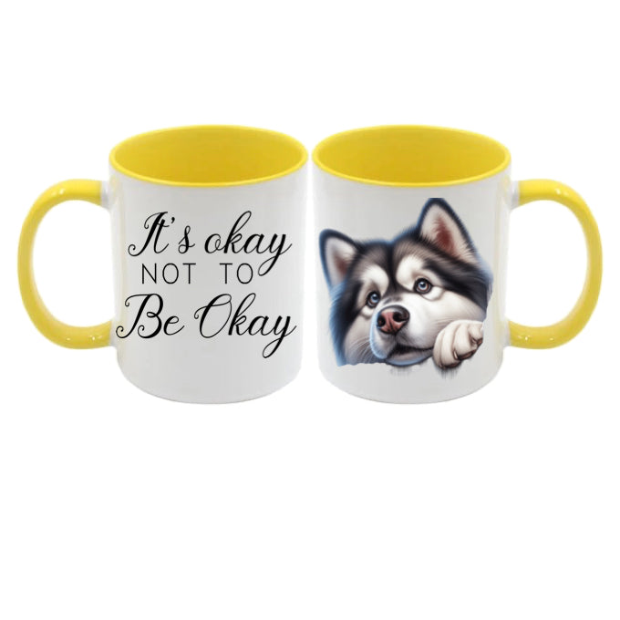 Mug - 11oz - Mental Health 14 & Peaking Malamute 3