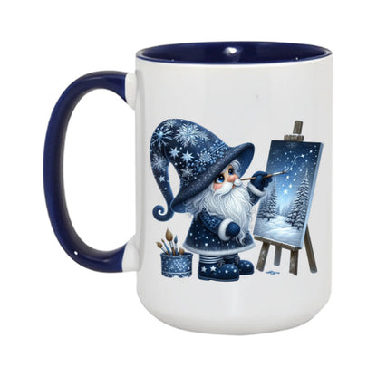 Mug - 15oz - Gnome Dk Blue 4