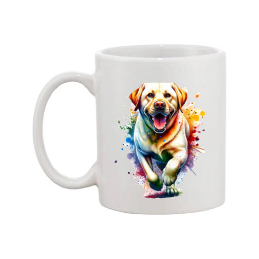 Mug - 11oz - Paint Splashed Labrador