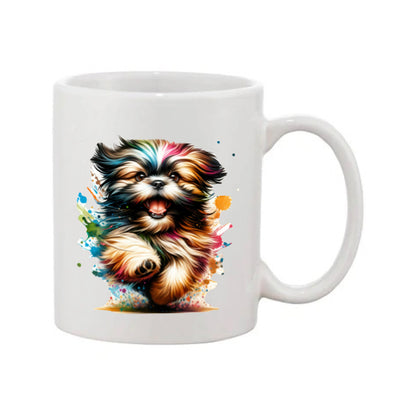 Mug - 11oz - Paint Splashed Shih Tzu