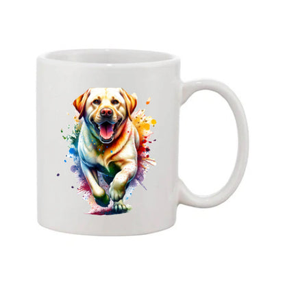 Mug - 11oz - Paint Splashed Labrador