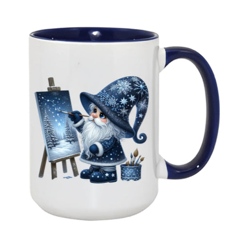 Mug - 15oz - Gnome Dk Blue 4