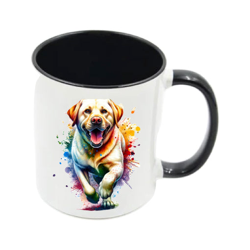 Mug - 11oz - Paint Splashed Labrador