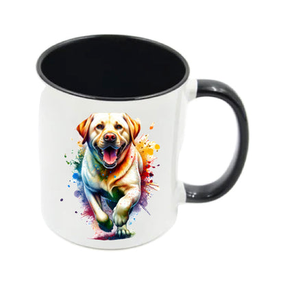 Mug - 11oz - Paint Splashed Labrador