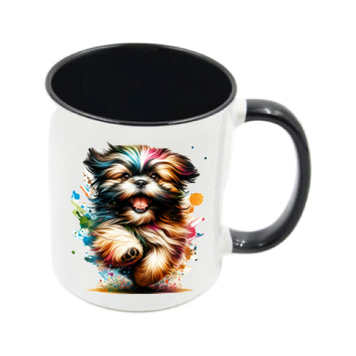 Mug - 11oz - Paint Splashed Shih Tzu