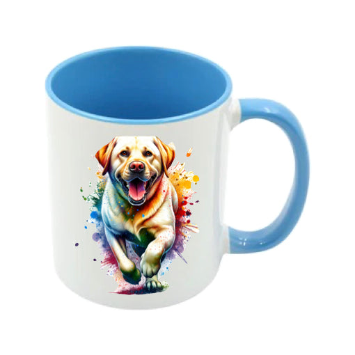 Mug - 11oz - Paint Splashed Labrador