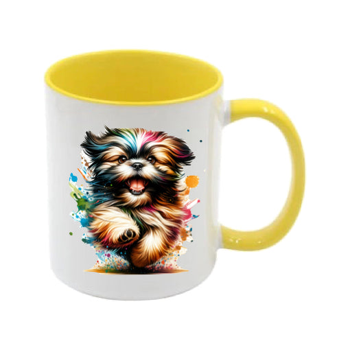 Mug - 11oz - Paint Splashed Shih Tzu