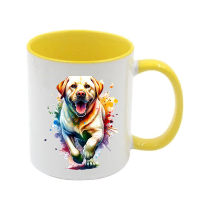 Mug - 11oz - Paint Splashed Labrador