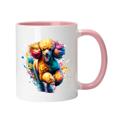 Mug - 11oz -Paint Splashed Poodle