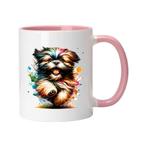 Mug - 11oz - Paint Splashed Shih Tzu