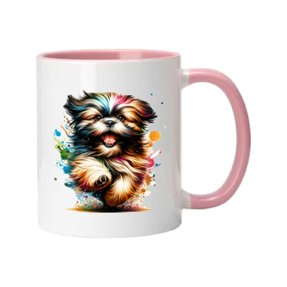 Mug - 11oz - Paint Splashed Shih Tzu