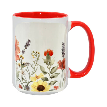 Mug - 15oz - Floral 6