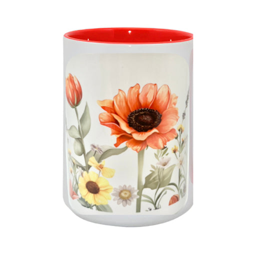 Mug - 15oz - Floral 6