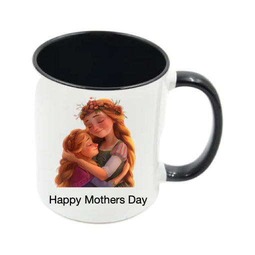 Mug - 11oz - Lady & Girl Hugging 2