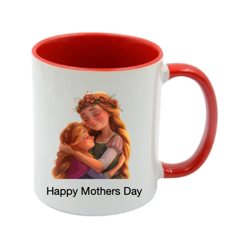 Mug - 11oz - Lady & Girl Hugging 2