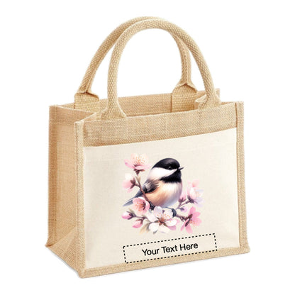 Jute Tote Bags - With 20 different Watercolour Birds - Group A