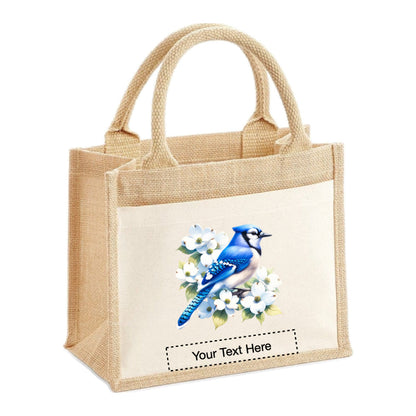 Jute Tote Bags - With 20 different Watercolour Birds - Group A