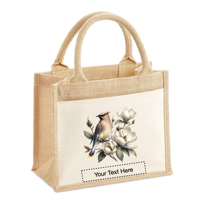 Jute Tote Bags - With 20 different Watercolour Birds - Group A