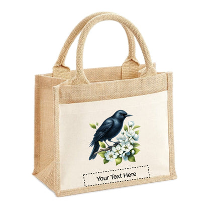 Jute Tote Bags - With 20 different Watercolour Birds - Group A