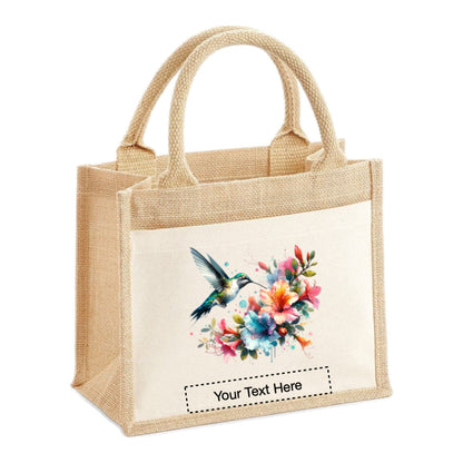 Jute Tote Bags - With 20 different Watercolour Birds - Group A