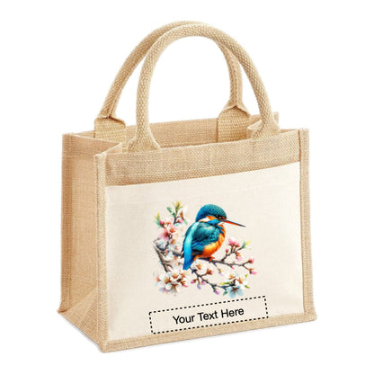 Jute Tote Bags - With 18 different Watercolour Birds - Group B