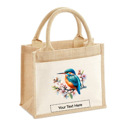 Jute Tote Bags - With 18 different Watercolour Birds - Group B