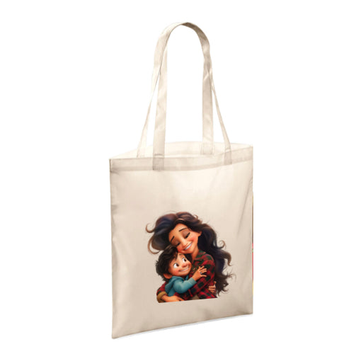 Polyester Tote Bags 10ltr - Woman & Child Hugging