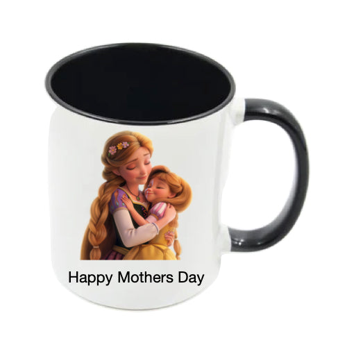 Mug - 11oz - Lady & Girl Hugging 6