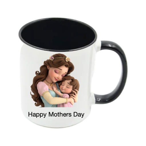 Mug - 11oz - Lady & Girl Hugging 7
