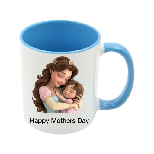 Mug - 11oz - Lady & Girl Hugging 7