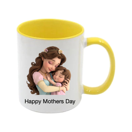 Mug - 11oz - Lady & Girl Hugging 7