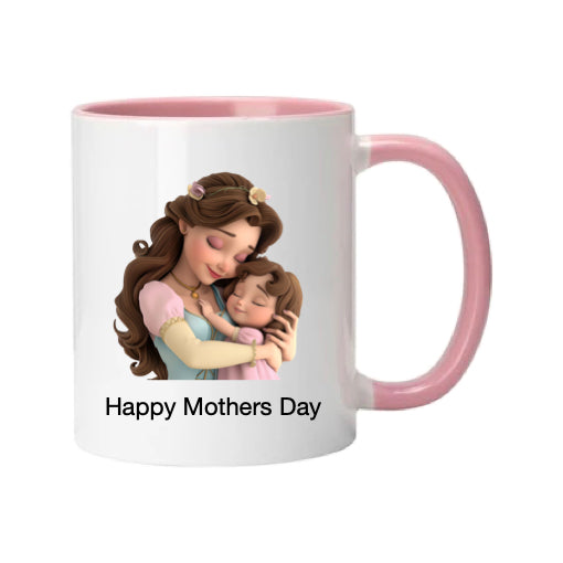 Mug - 11oz - Lady & Girl Hugging 7