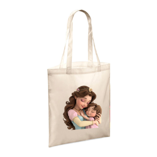 Polyester Tote Bags 10ltr - Woman & Child Hugging